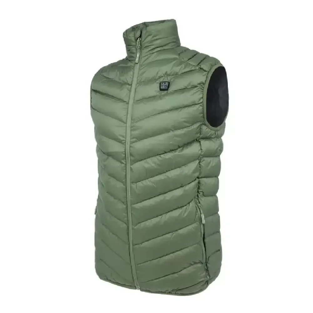 CHALECO JOLUVI CALEFACTABLE VERDE OLIVA