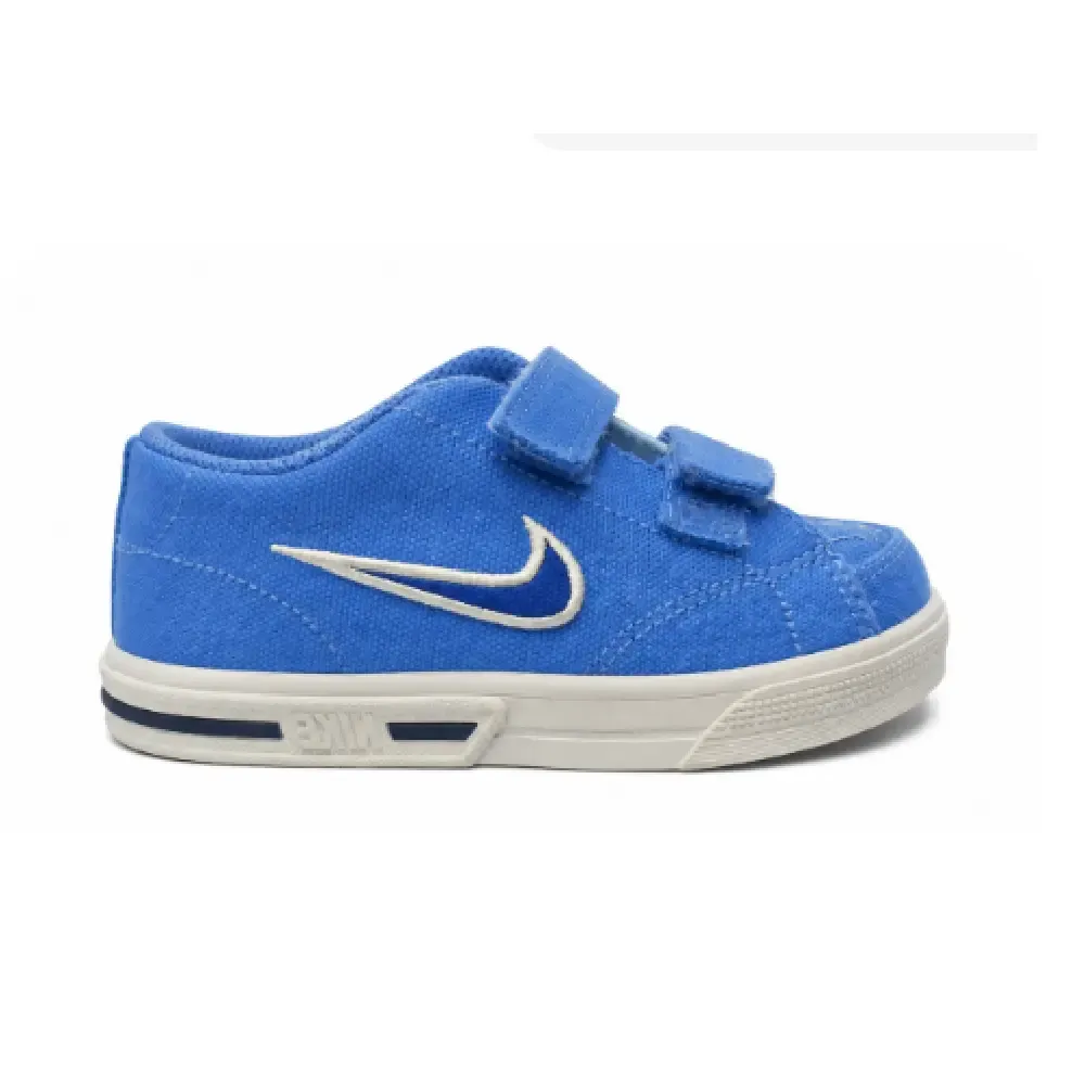 ZAPATILLA LONA NIÑO BEBÉ AZUL NIKE VELCRO