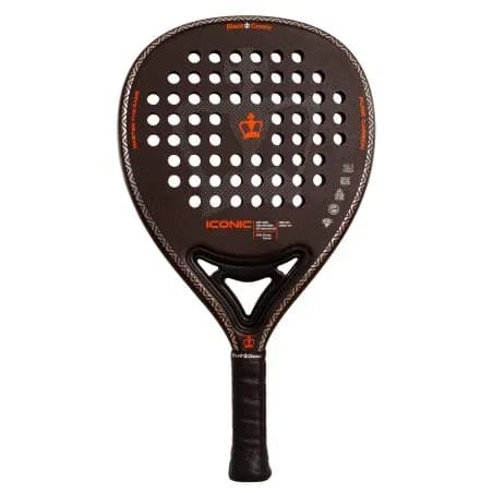 PALA BLACK CROWN ICONIC POTENCIA CONTROL Y RENDIMIENTO PROFESIONAL EN PISTA