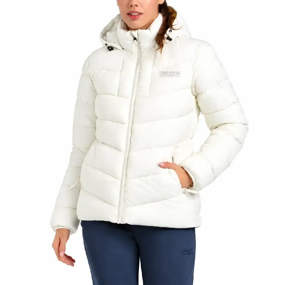 ANORACK J.SMITH ZUBENEL MUJER BEIG | ABRIGO TÉRMICO LIGERO CONFORT DIARIO DEPORTE — color Beige