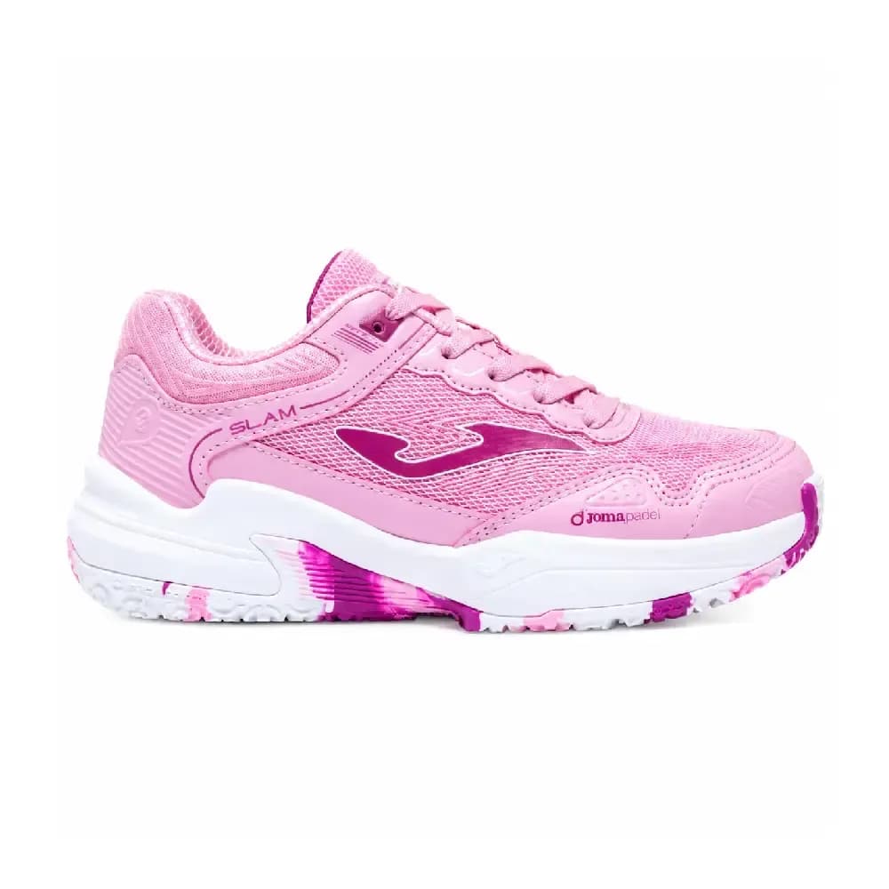 ZAPATILLA JOMA JR SLAM JSLAMW2613OM ROSA CLARO | TENIS PÁDEL ESTABILIDAD NIÑA — color Rosa